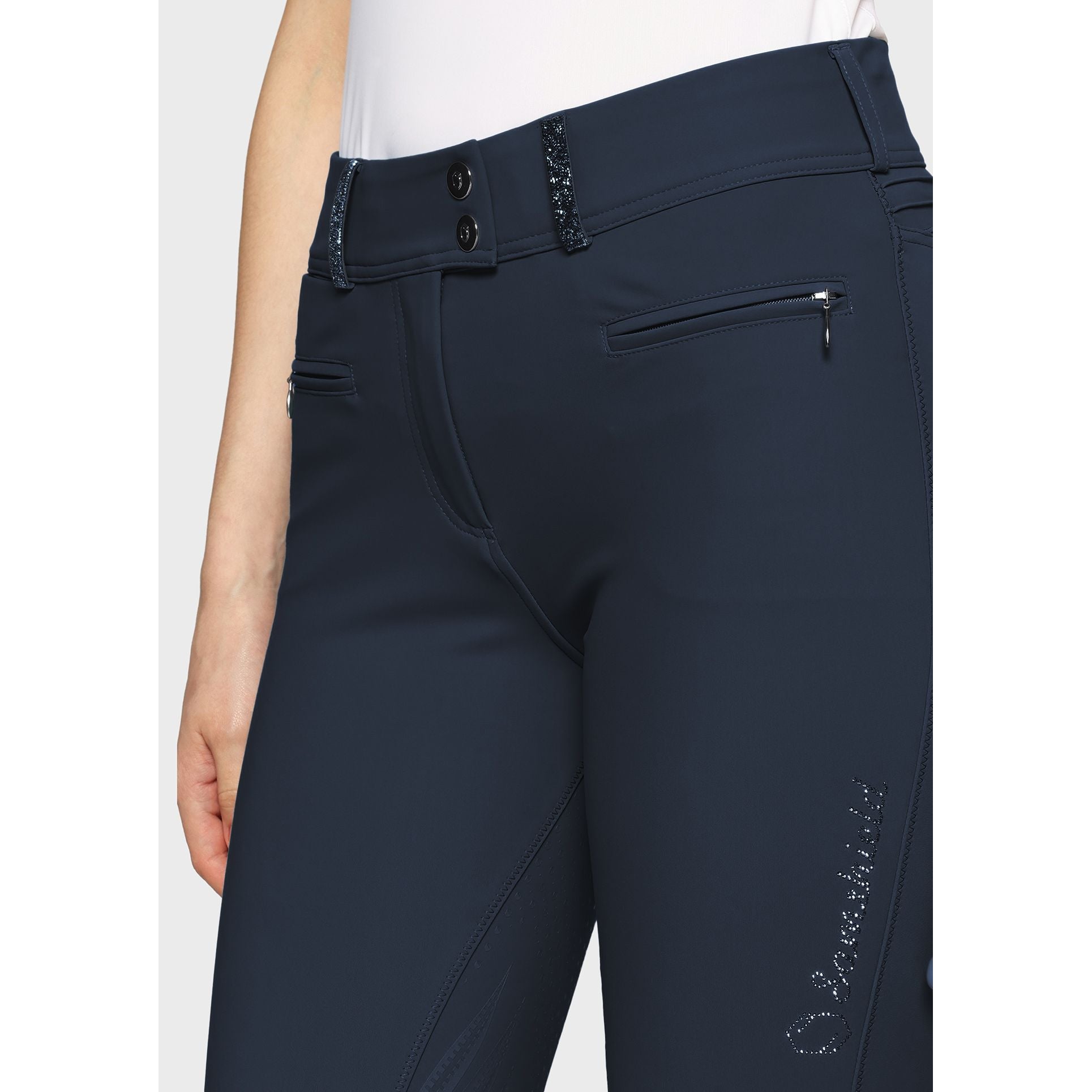 Samshield SS26 Clara Premium Full Grip Breeches - Navy