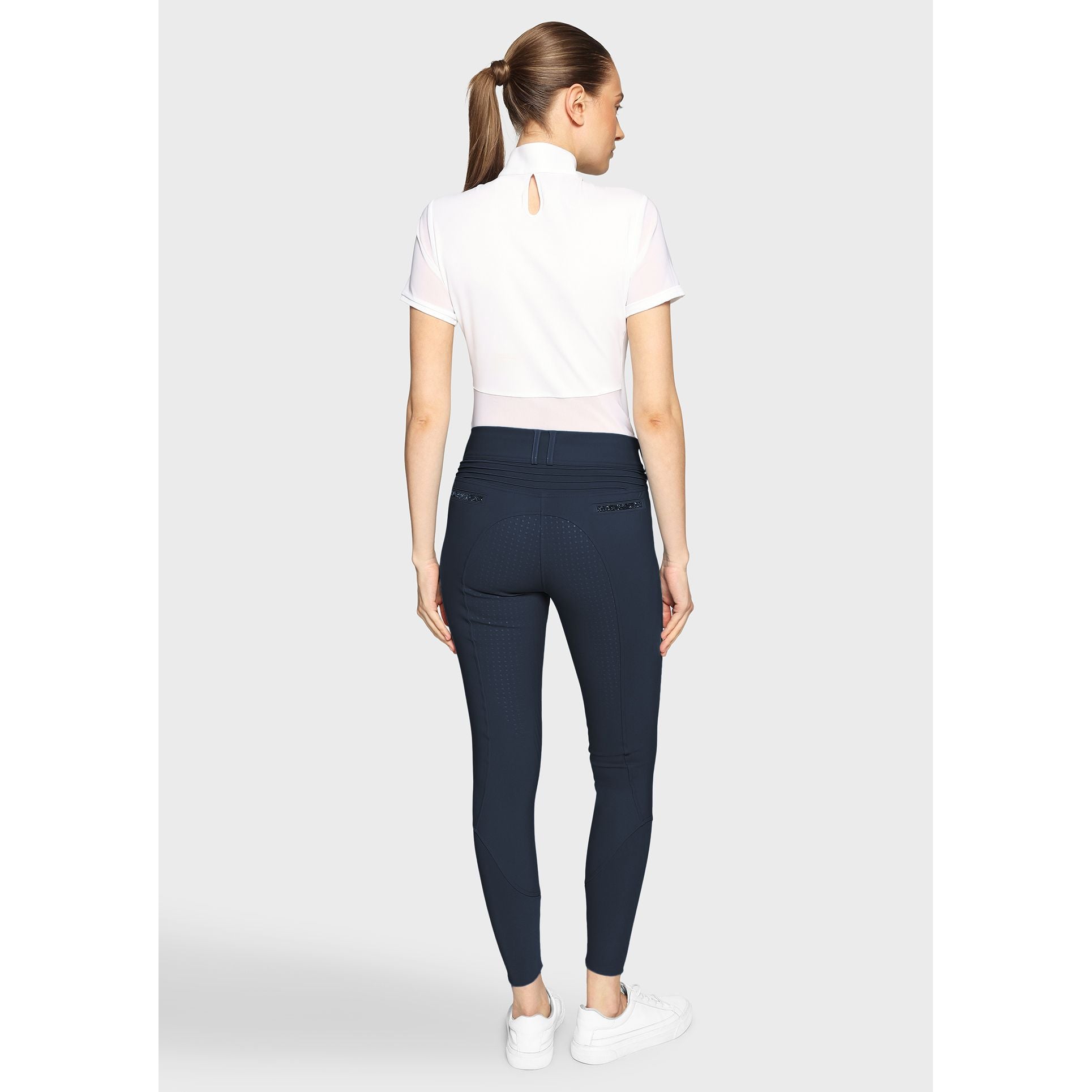 Samshield SS26 Clara Premium Full Grip Breeches - Navy