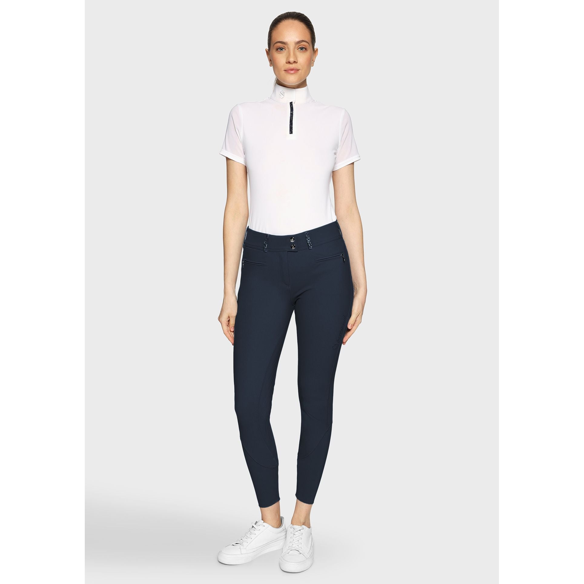 Samshield SS26 Clara Premium Full Grip Breeches - Navy