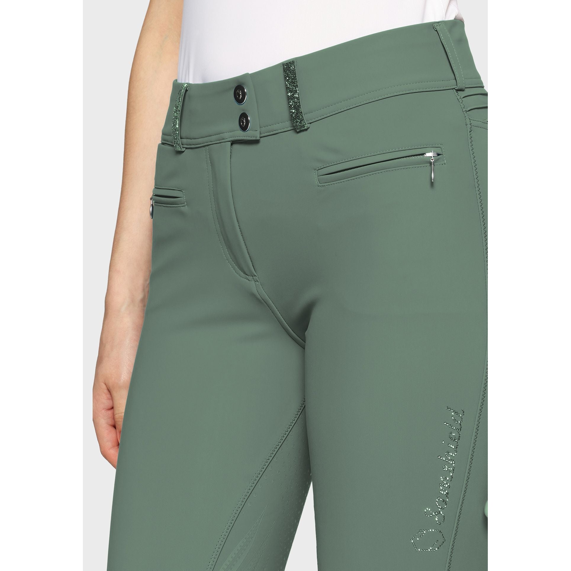 Samshield SS26 Clara Premium Full Grip Breeches - Pistachio