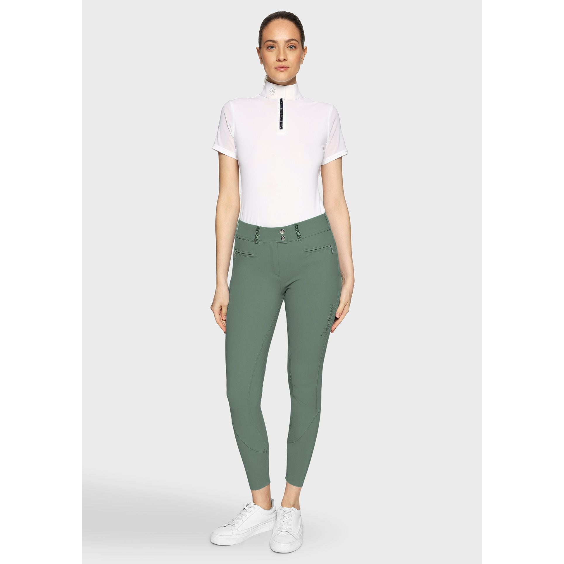 Samshield SS26 Clara Premium Full Grip Breeches - Pistachio