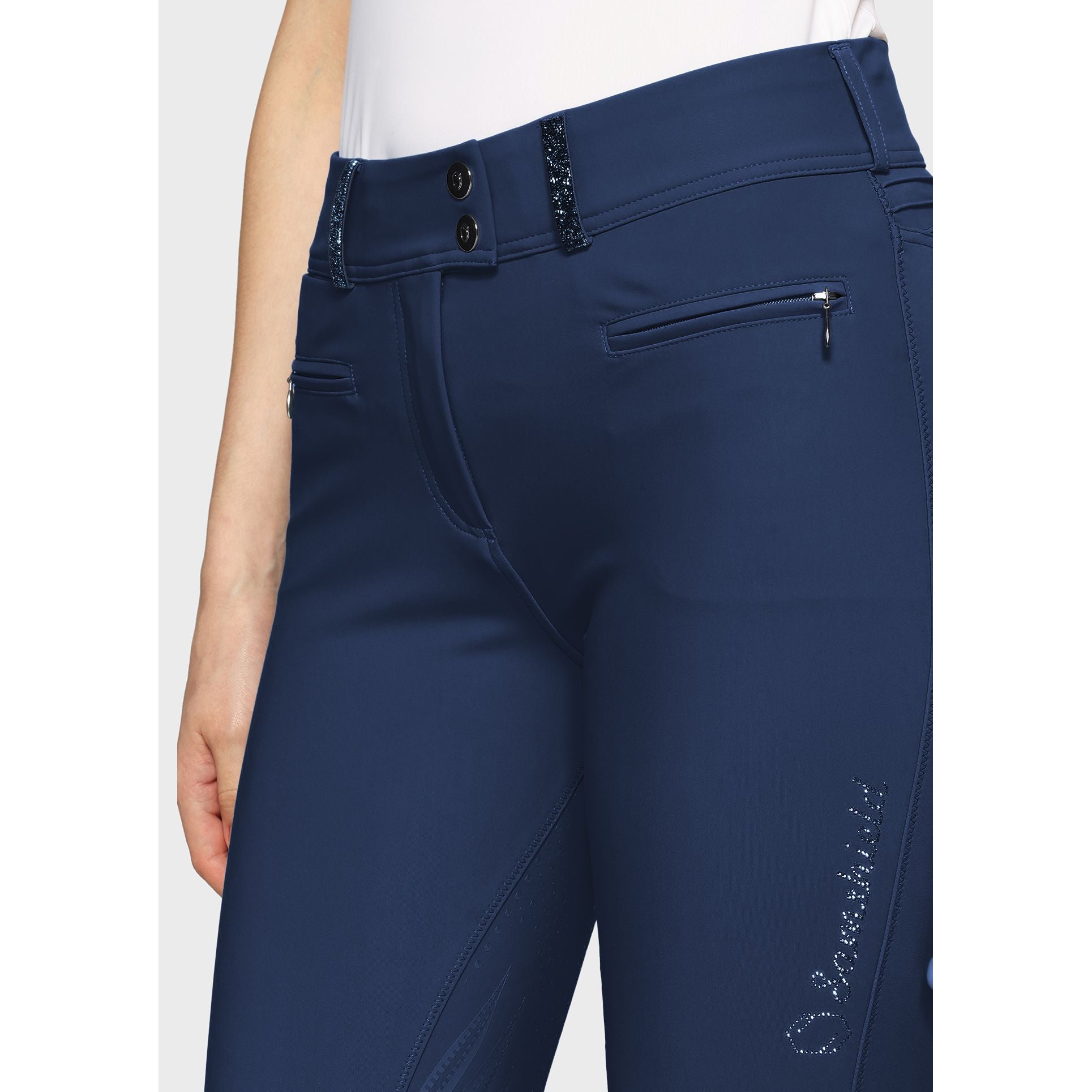 Samshield SS26 Clara Premium Full Grip Breeches - Sapphire
