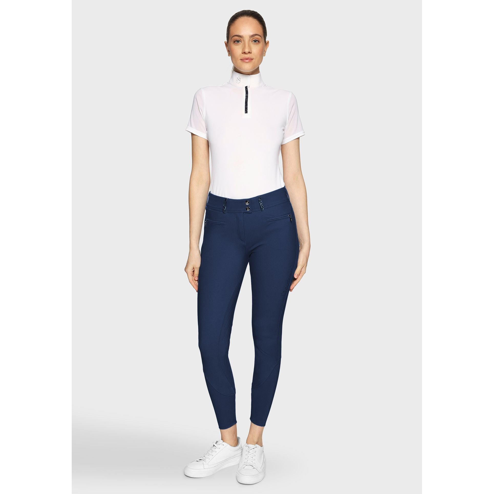 Samshield SS26 Clara Premium Full Grip Breeches - Sapphire