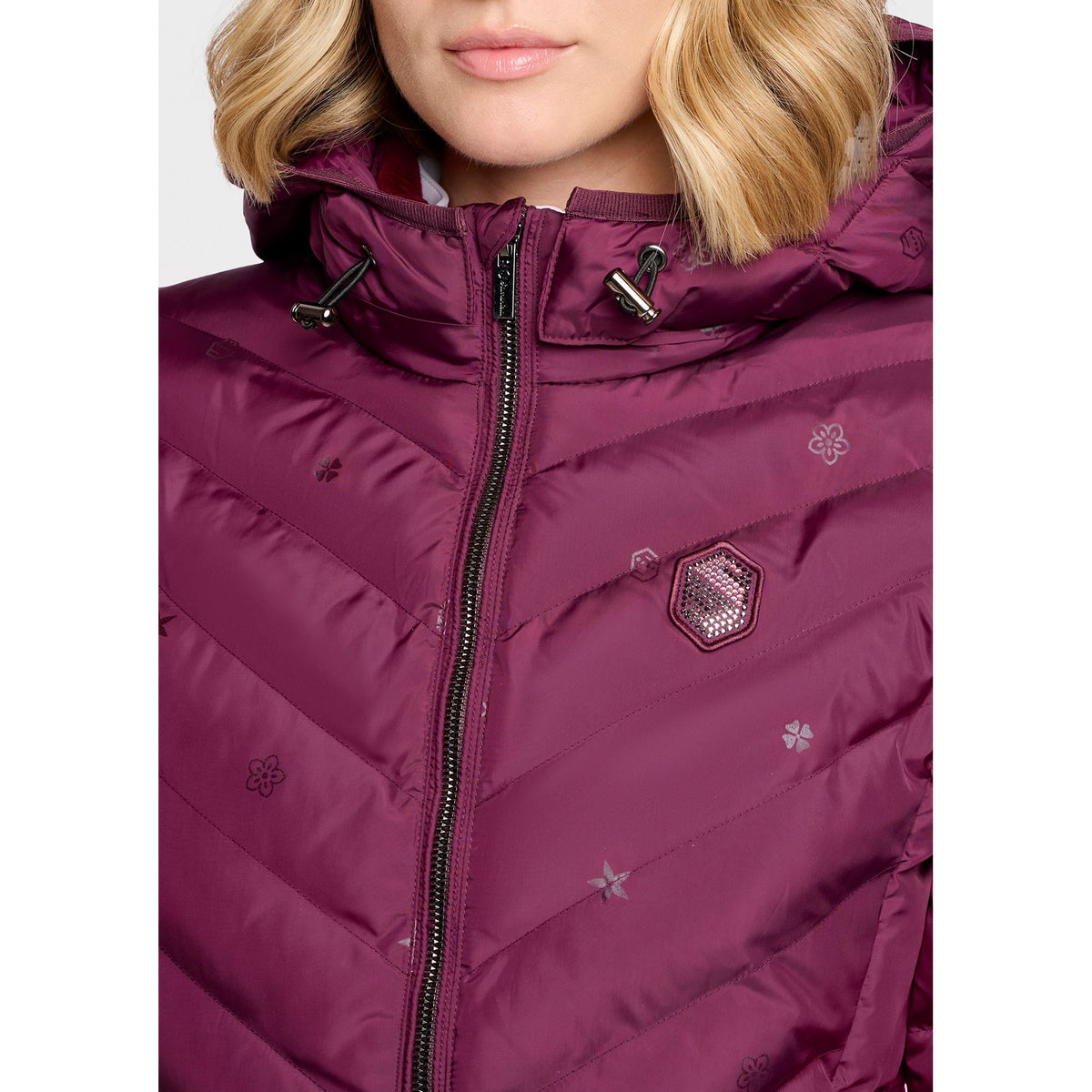 Samshield AW26 Courchevel Emblem Edition - Long Sleeve Puffer - Plum