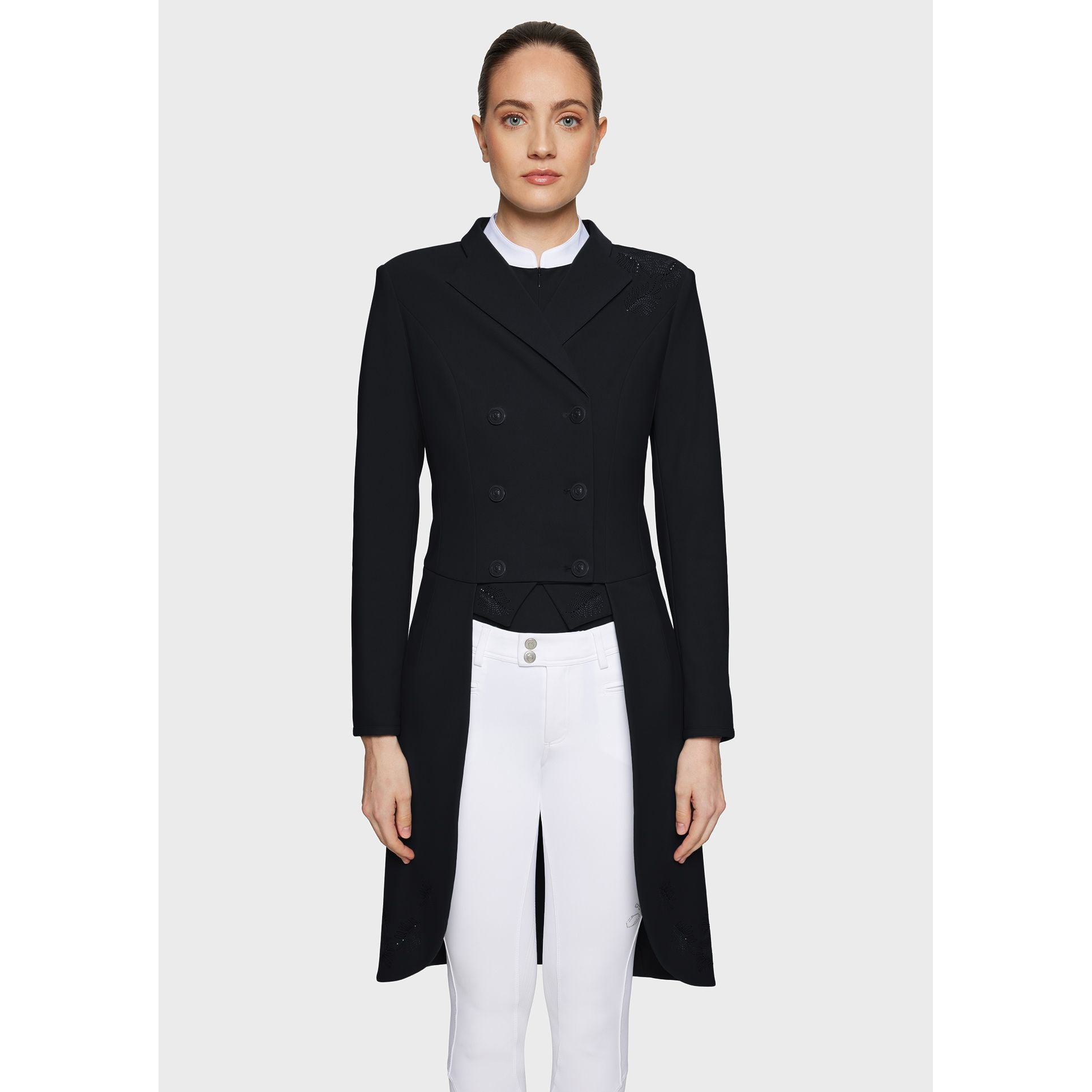 Samshield SS26 Crystal Fern Tailcoat Frac - Black