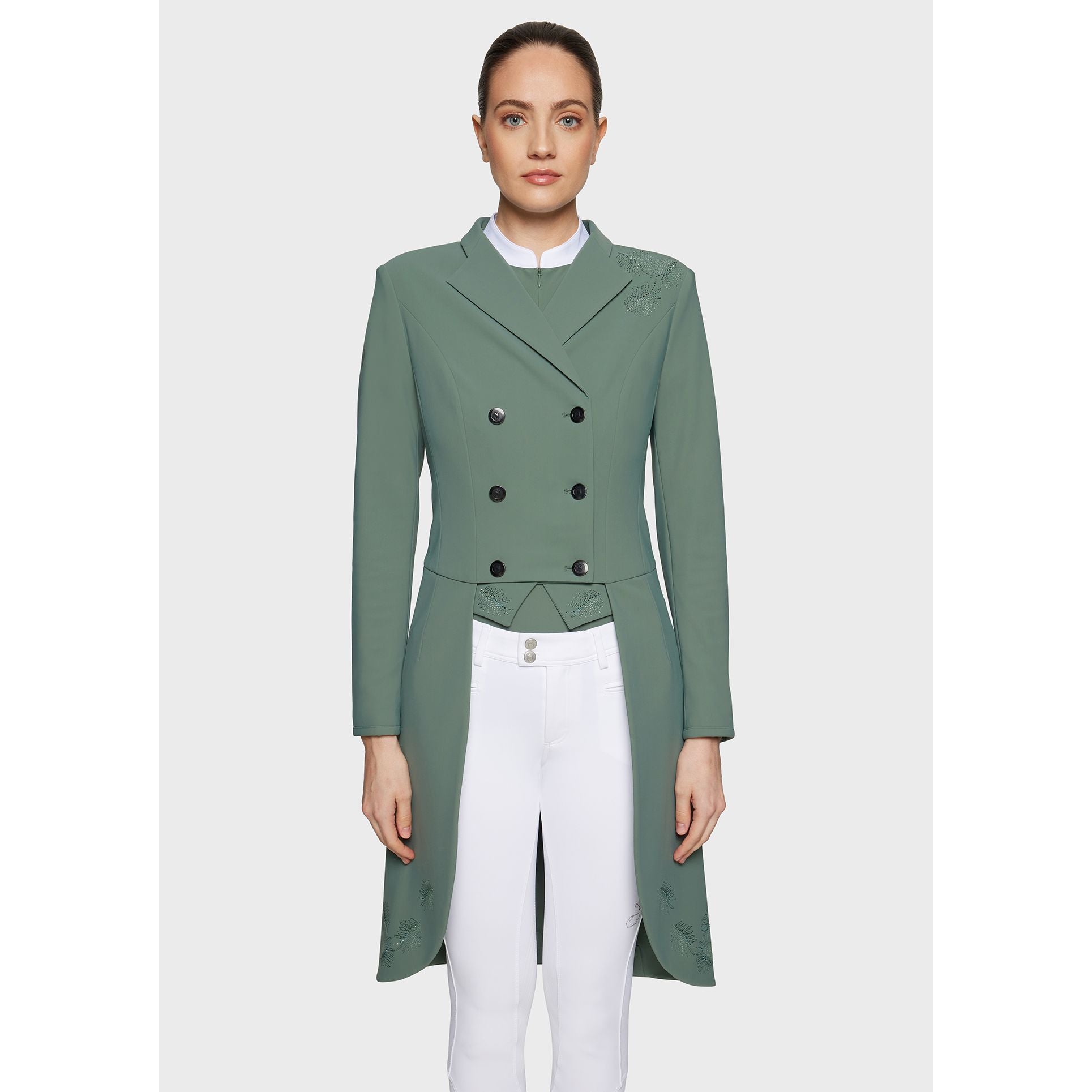 Samshield SS26 Crystal Fern Tailcoat Frac - Pistachio