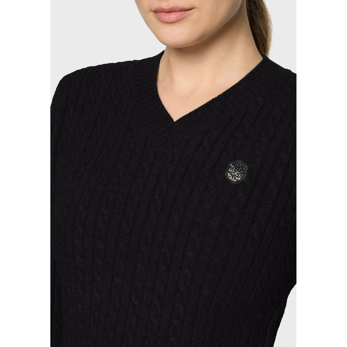 Samshield AW26 Lisa Twisted Long Sleeve Pullover - Black