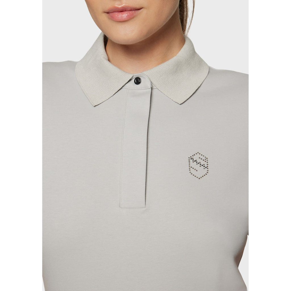 Samshield SS26 Marylin Polo Shirt - Light Grey