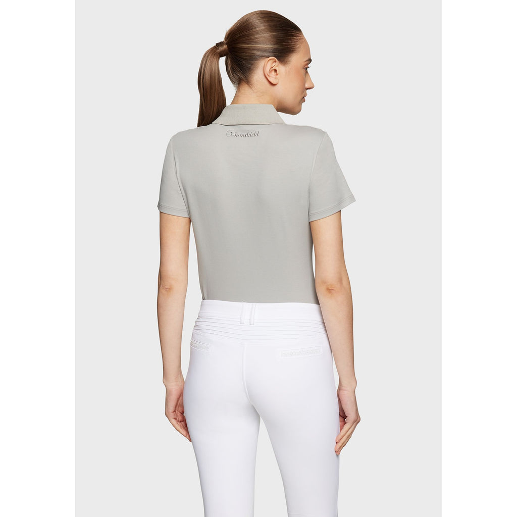 Samshield SS26 Marylin Polo Shirt - Light Grey