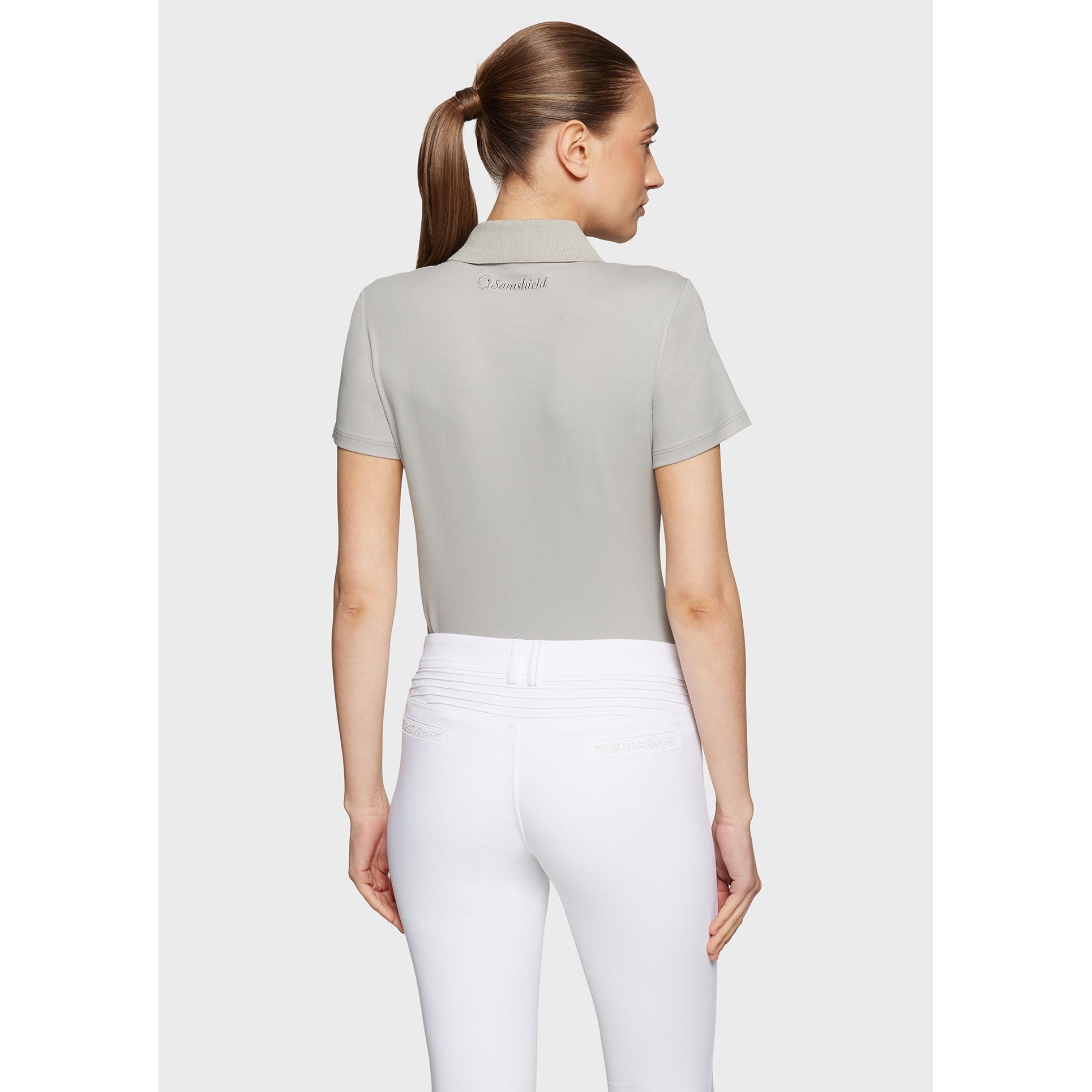 Samshield SS26 Marylin Polo Shirt - Light Grey