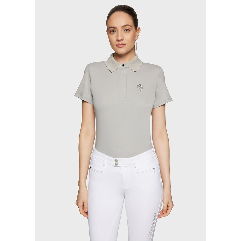 Samshield SS26 Marylin Polo Shirt - Light Grey