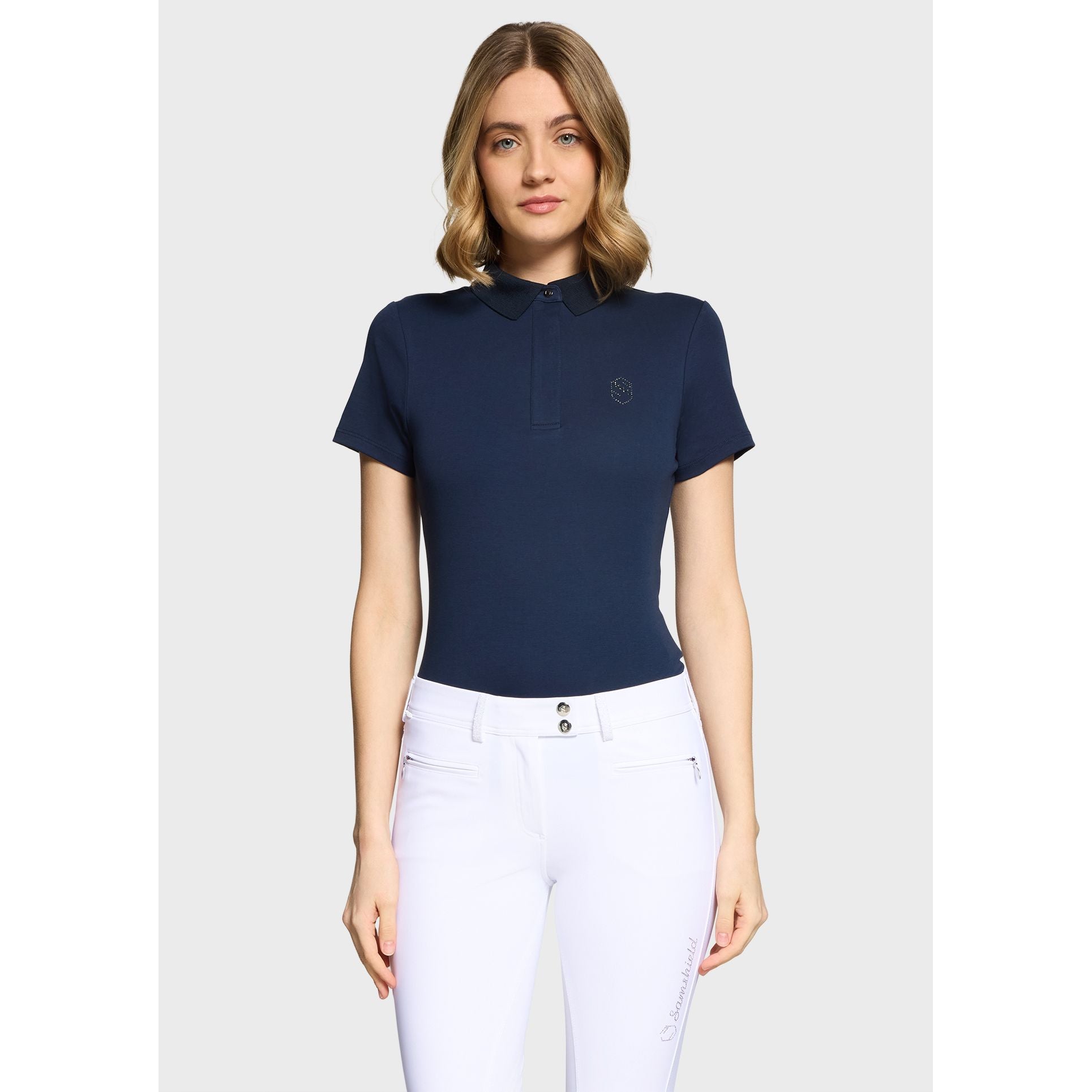 Samshield SS26 Marylin Polo Shirt - Navy