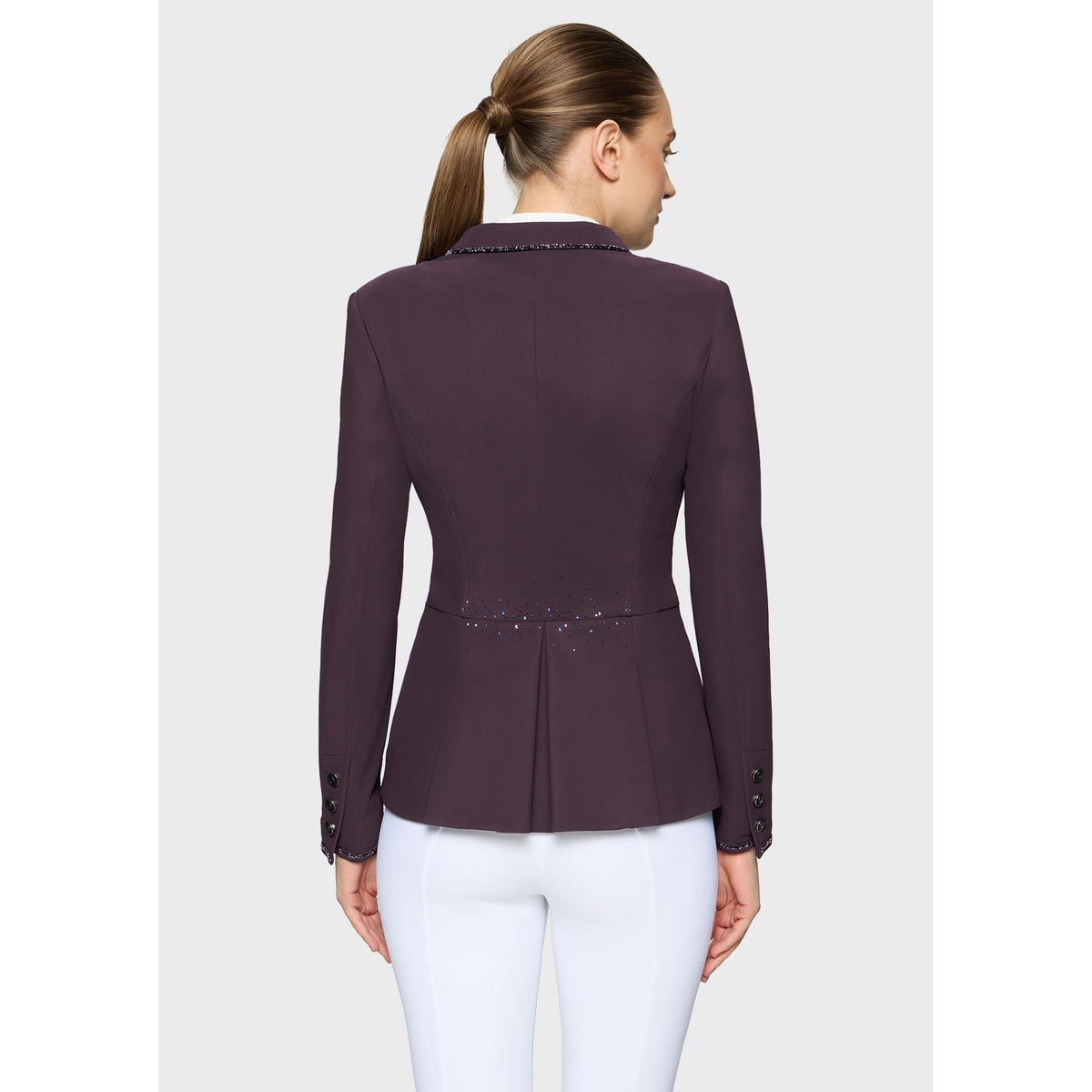 Samshield AW26 Victorine Crystal Fabric Show Jacket - Black Cherry