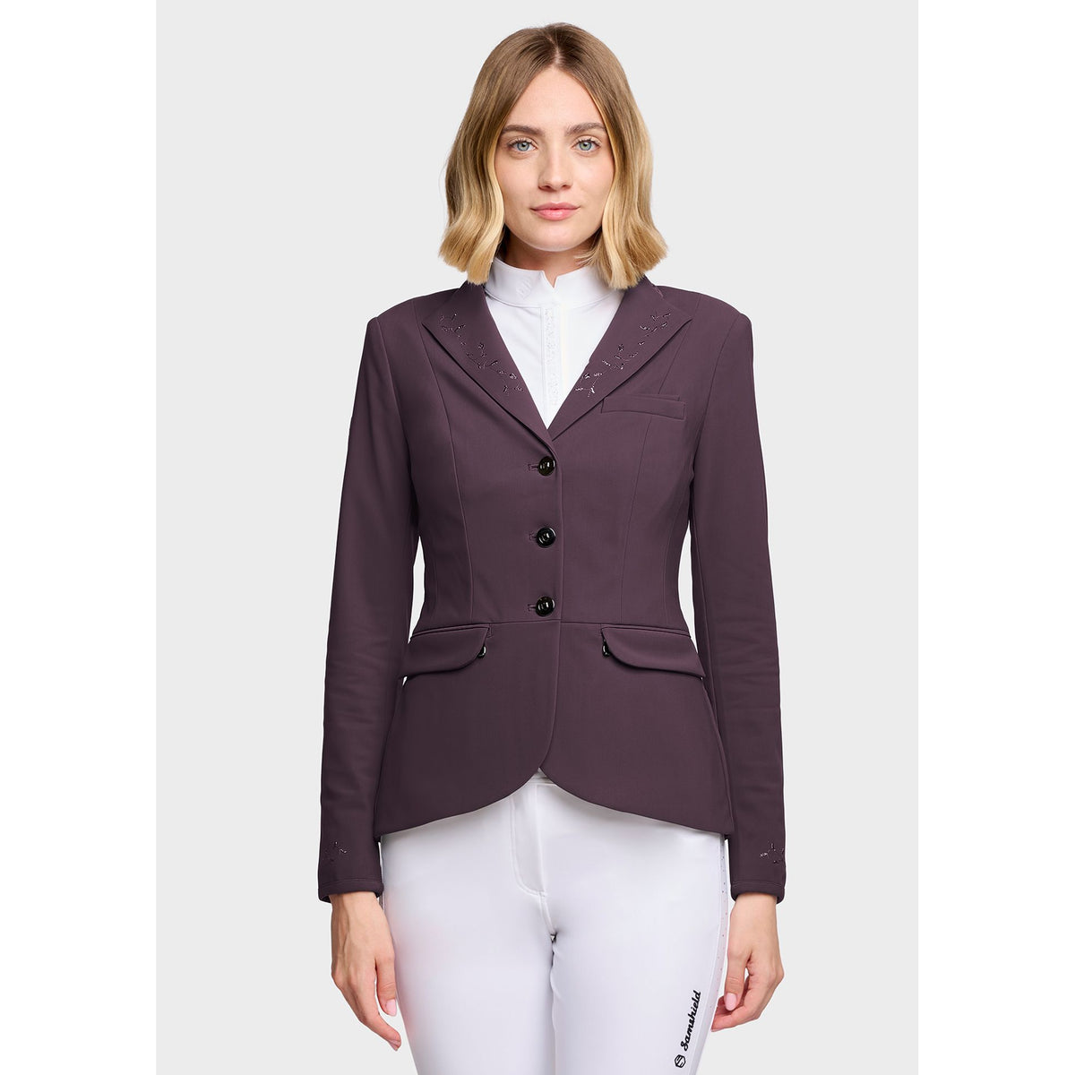 Samshield AW26 Victory Floral Jacket - Black Cherry