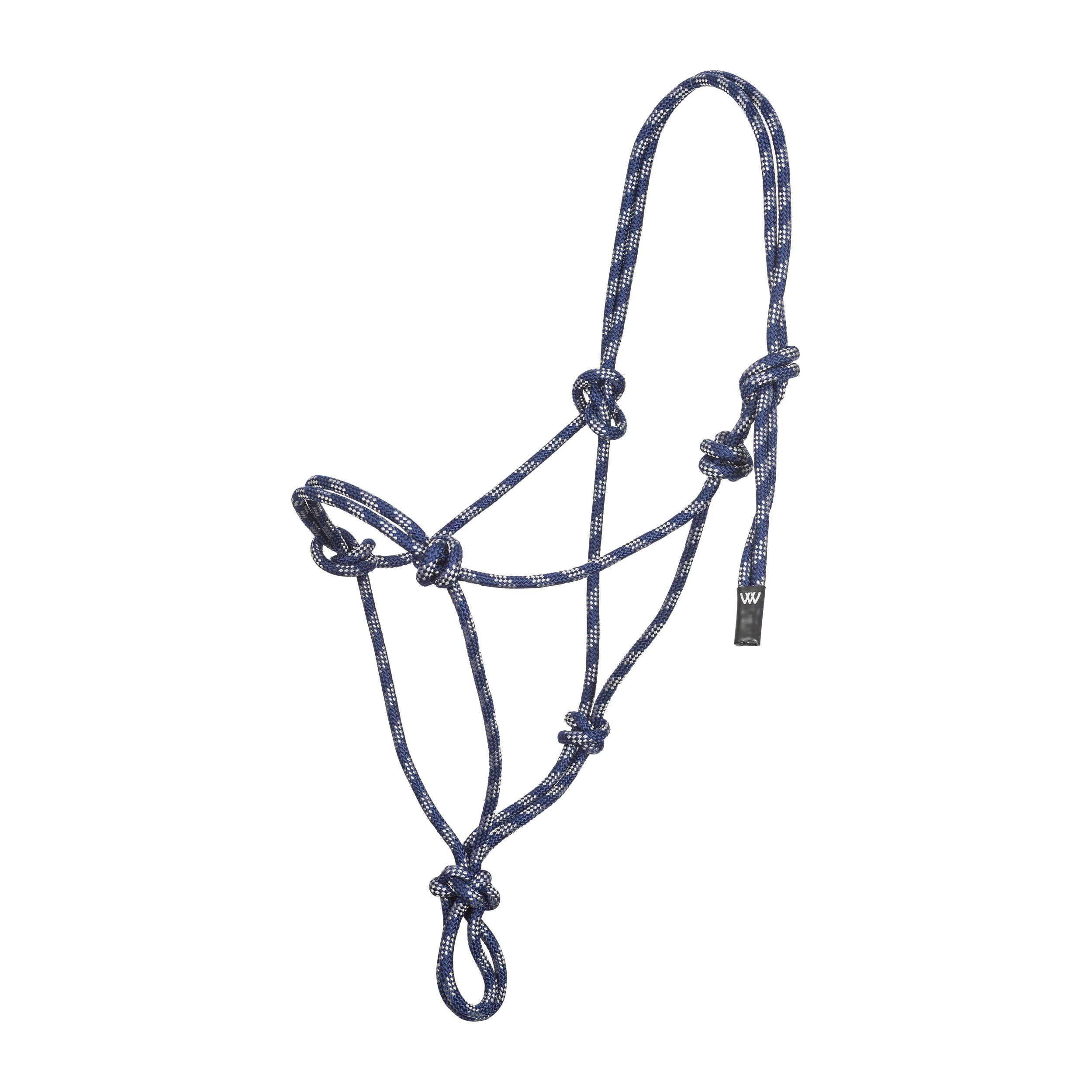 Woof Wear Harmony Collection Rope Halter - Navy
