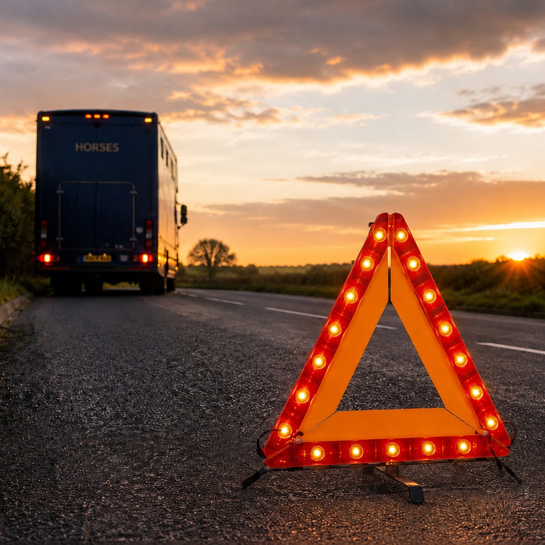 Woof Wear LED Warning Triangle