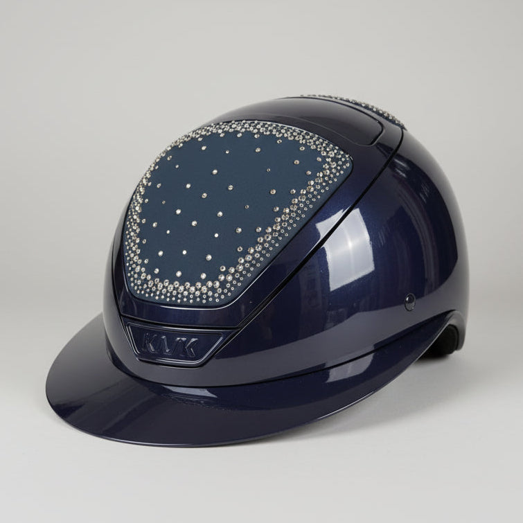 Kask Star Lady Pure Shine Atlantic Blue with In-Out Diamond S - K705