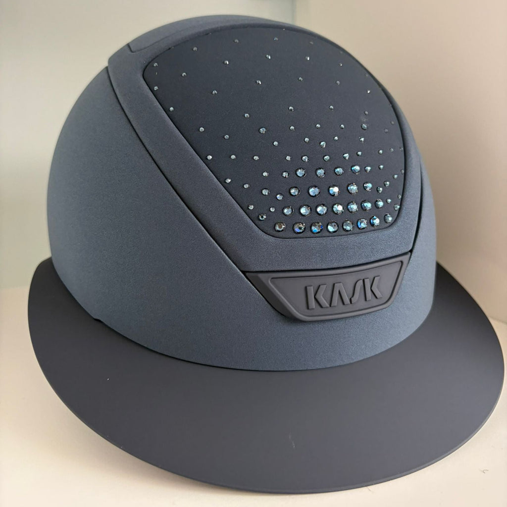 Kask Star Lady Hunter Navy with Montana Swarvoski Passage  M - K708