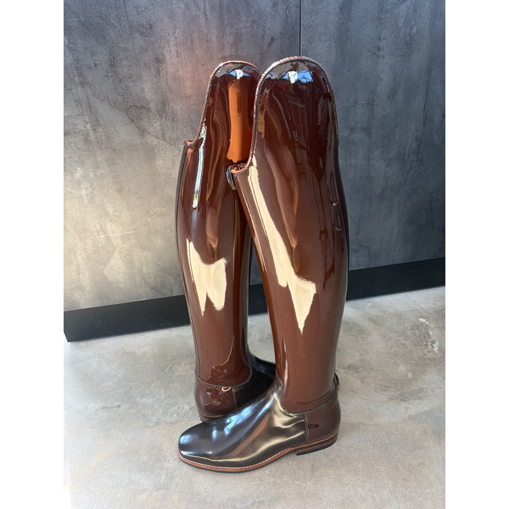 Petrie Significant Boot Brown Patent- Ready to Wear!