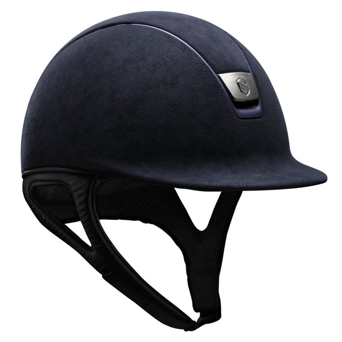 Samshield 2.0 Premium Helmet - Blue - Alcantara Top
