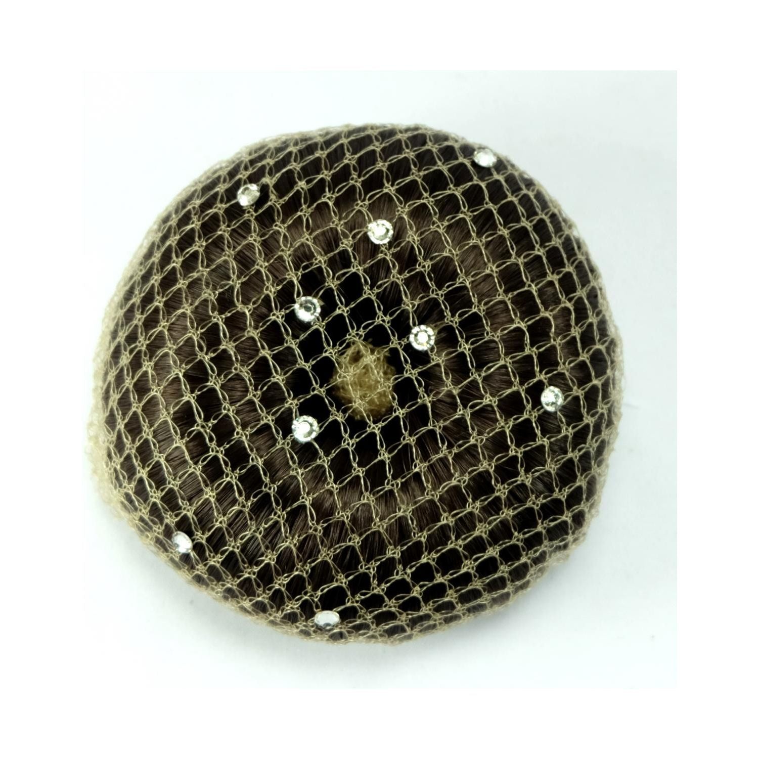 ShowQuest Swarovski Pearl Large Bun Net