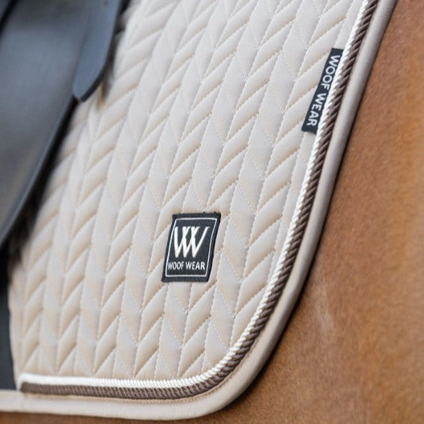 Woof Wear Herringbone Saddlepad Dressage- NEW