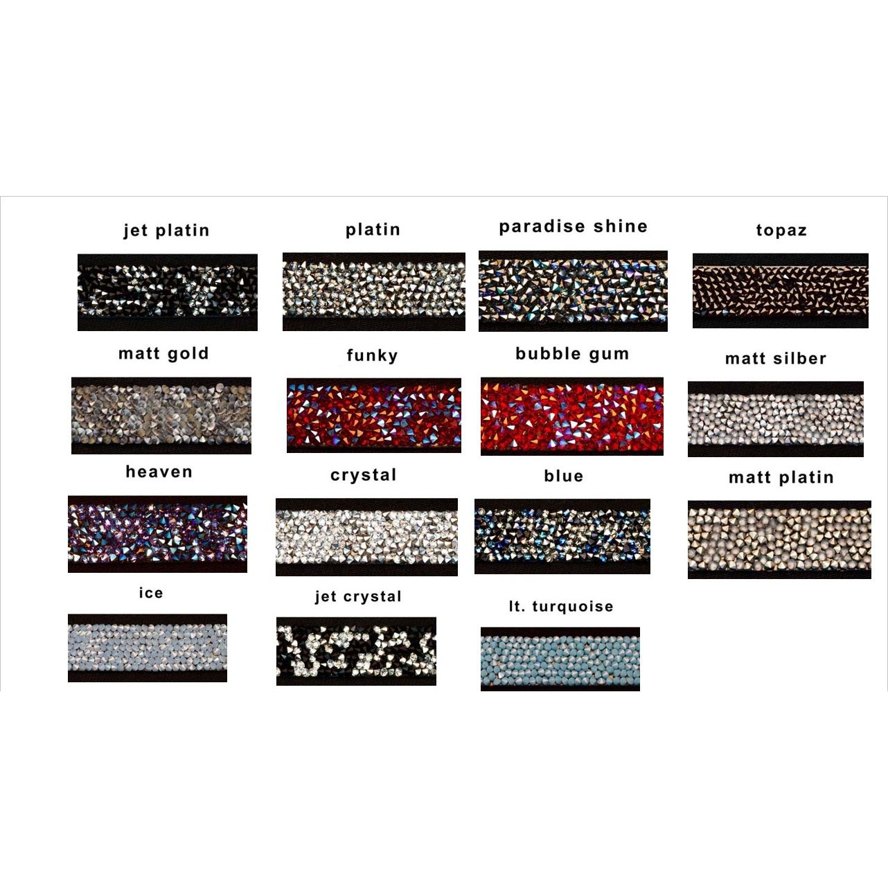 Otto Schumacher Crystal Rocks Browband