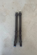 Passier 10" Cheek Pieces - Brown/Flat Leather