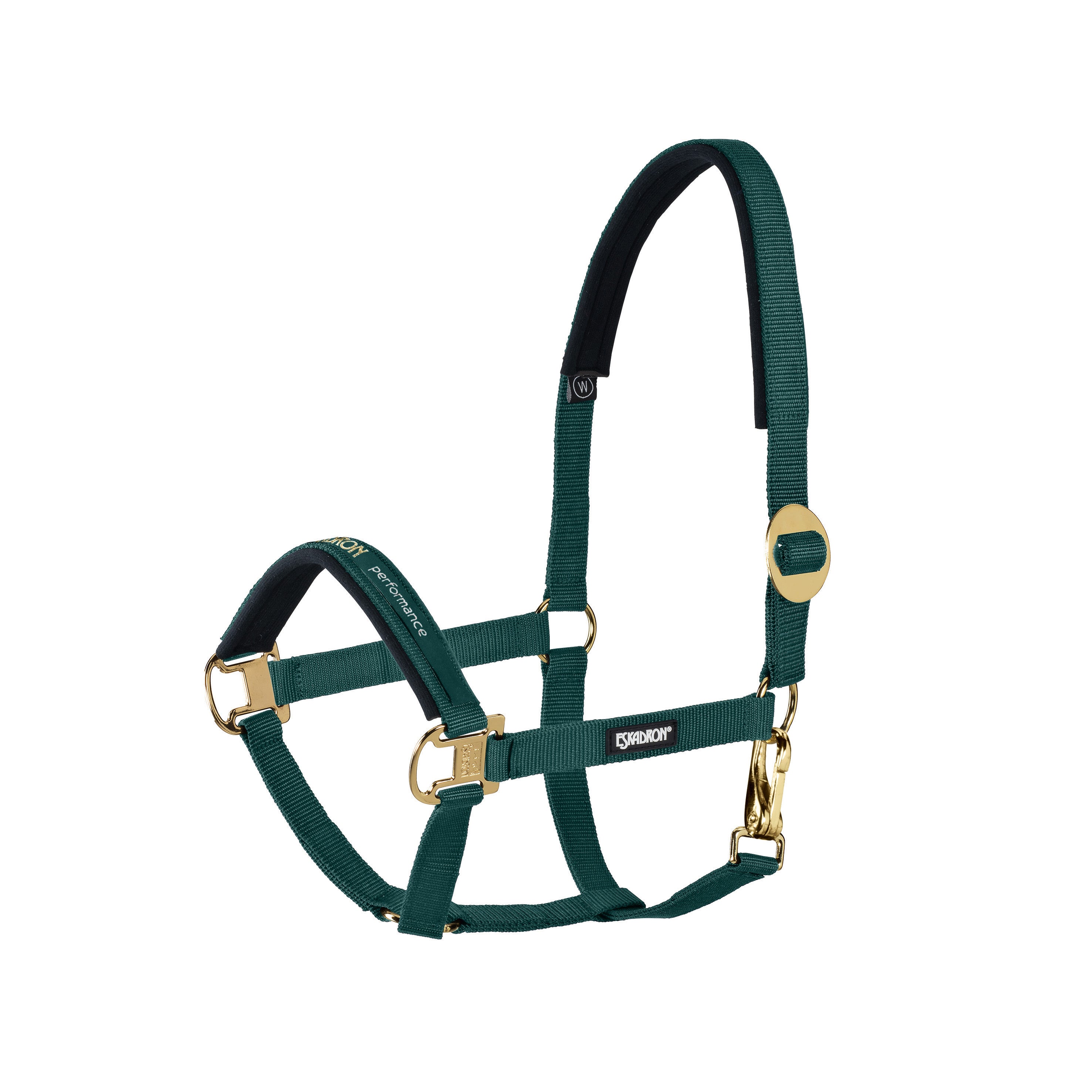 Eskadron Headcollar - Sliding Buckle Brass