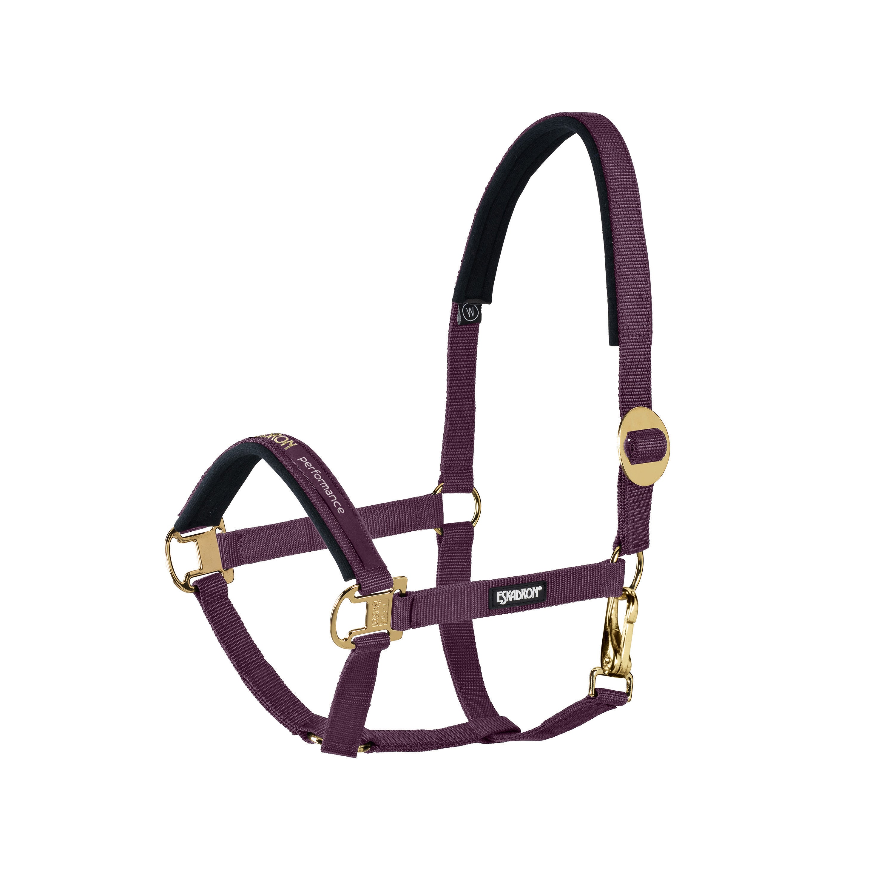 Eskadron Headcollar - Sliding Buckle Brass