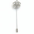 Kingsland Crystal Flower Stock Pin