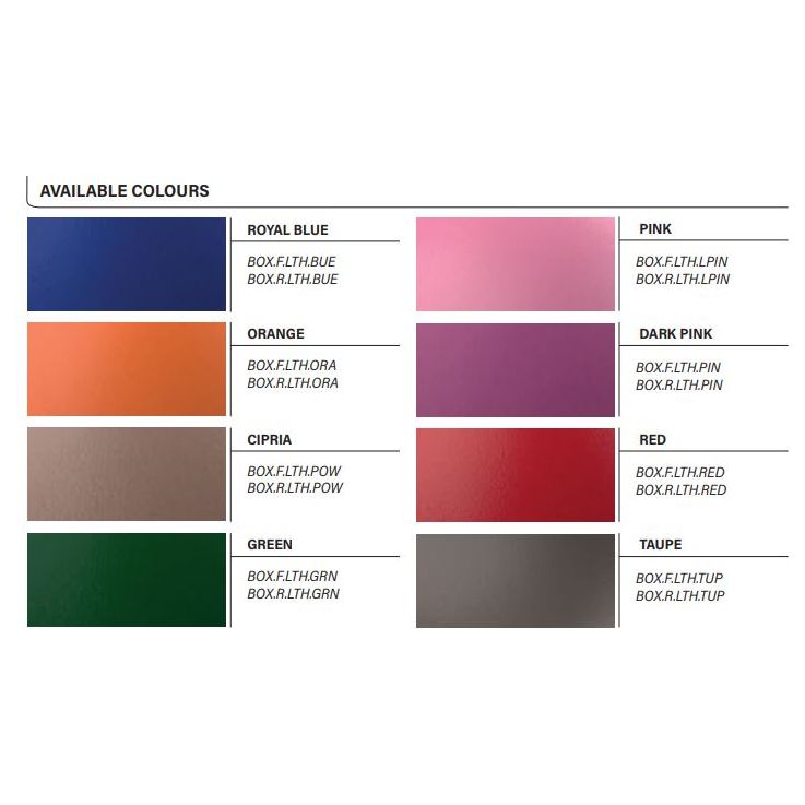 Kep Cromo2 - Genuine Leather - Inserts for rear panel - More colours