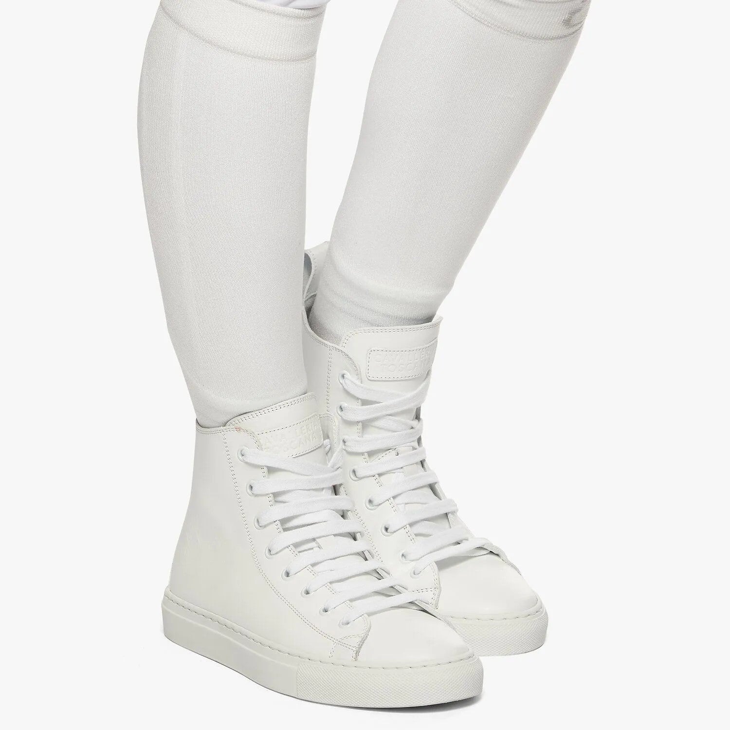 Cavalleria Toscana Leather high top sneakers SNE006 - SIZE 37