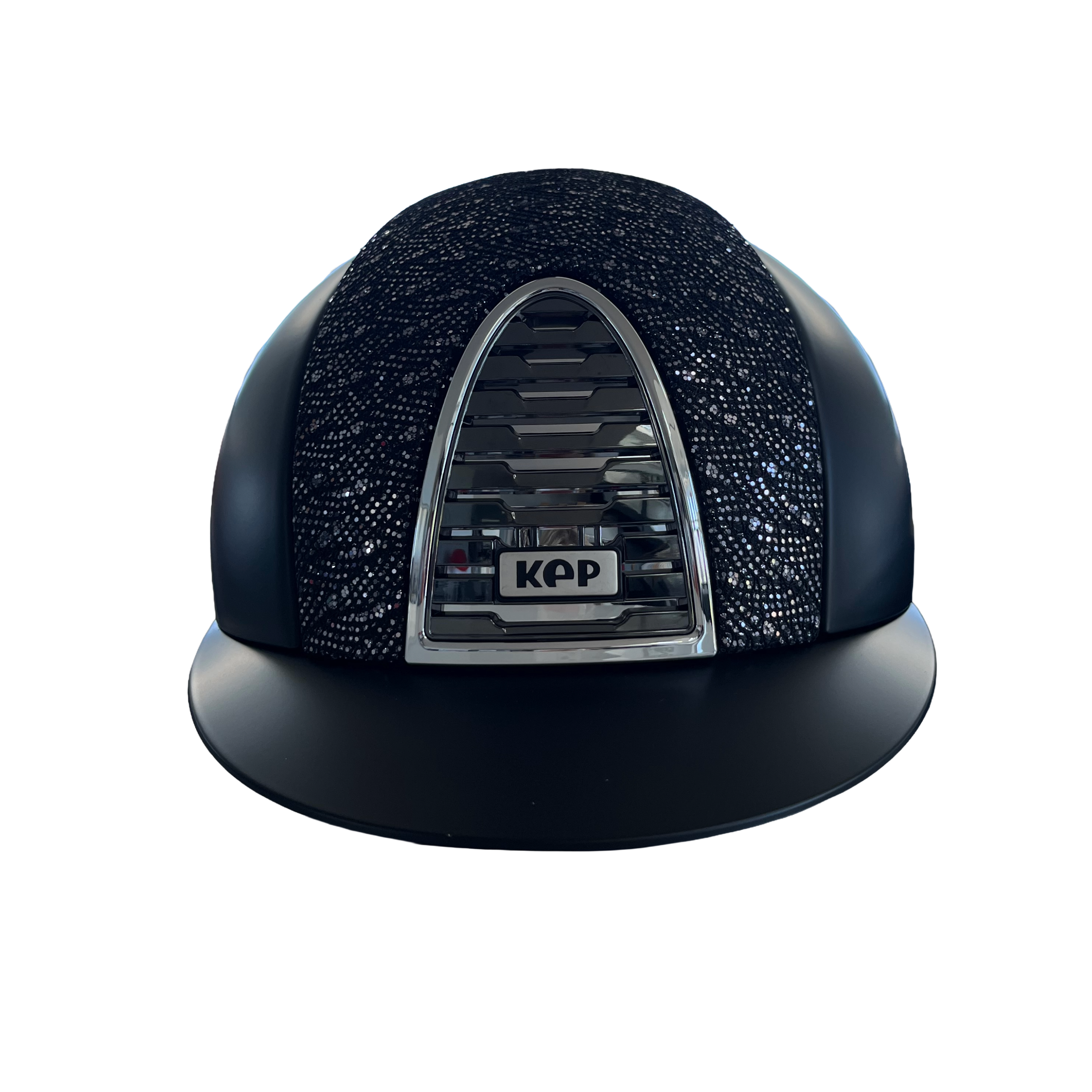 Kep Cromo2 Black Textile Mirror Medium KE6