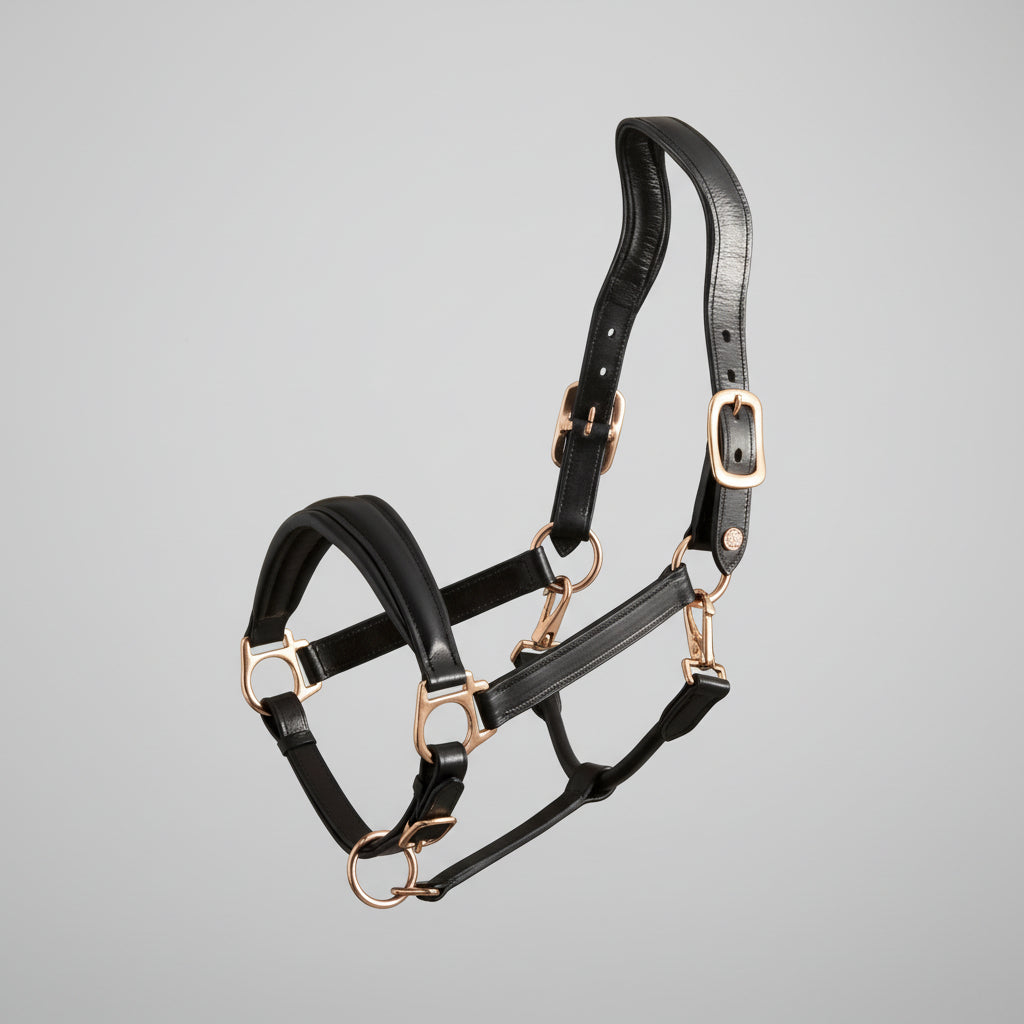 Finesse Leather Halter - Reduced