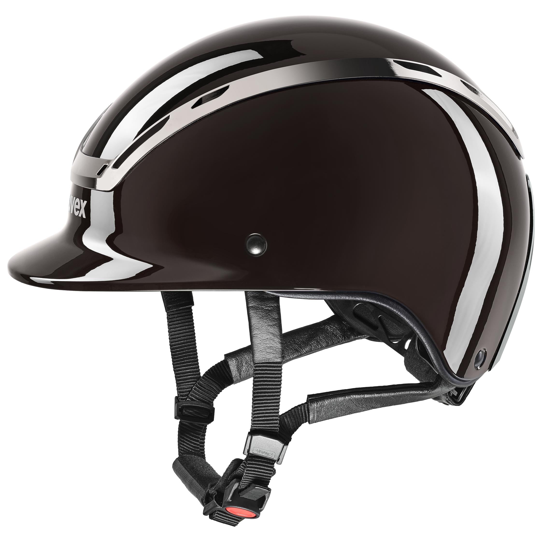 Uvex Exxeed Shiny Chrome Helmet