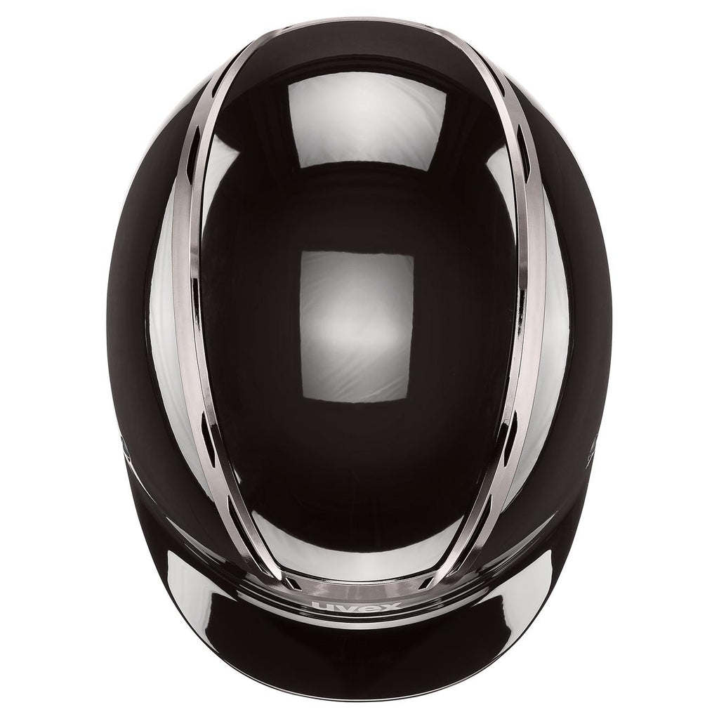 Uvex Exxeed Shiny Chrome Helmet