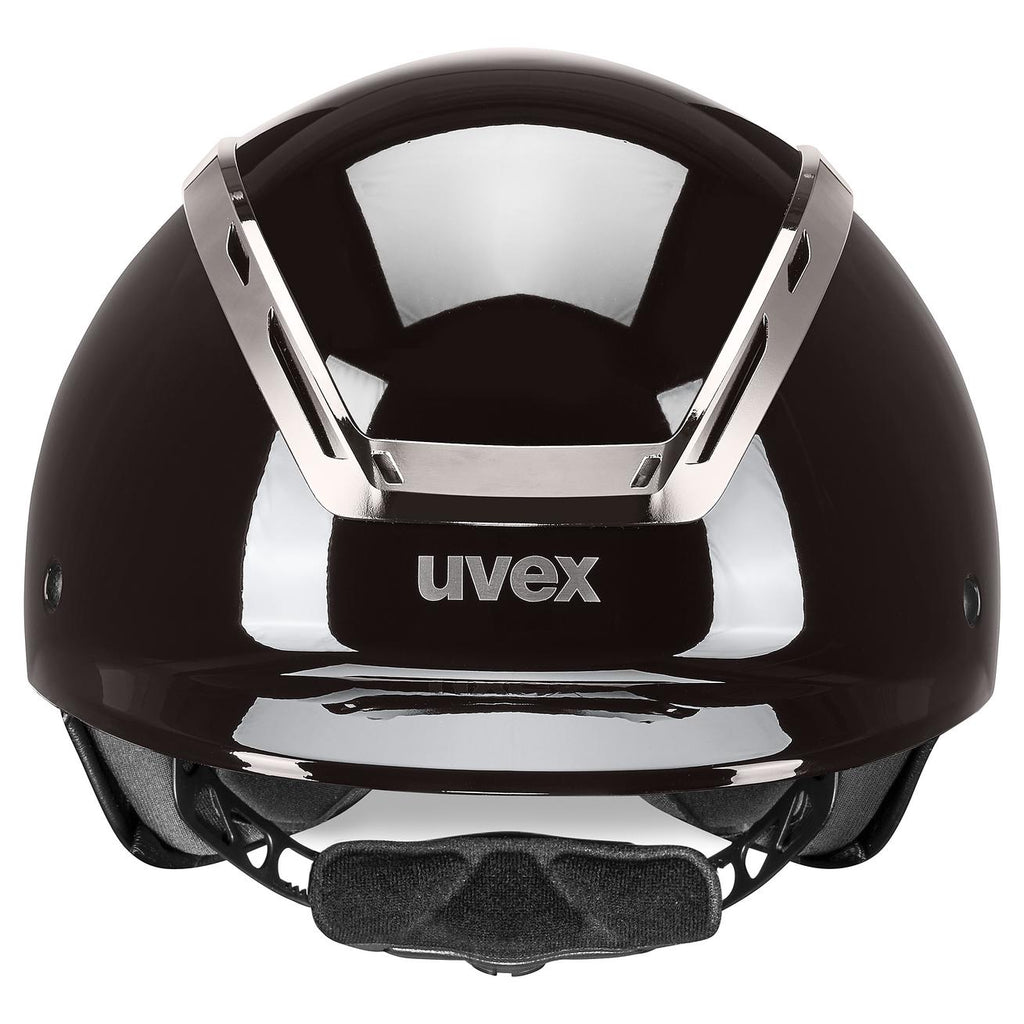Uvex Exxeed Shiny Chrome Helmet