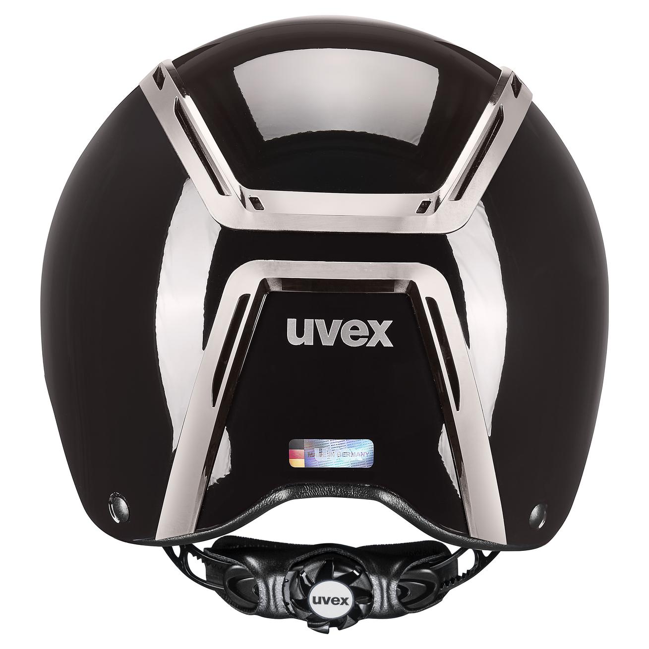 Uvex Exxeed Shiny Chrome Helmet