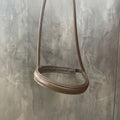 Otto Schumacher Cavesson Noseband - Brown/rolled leather - FULL