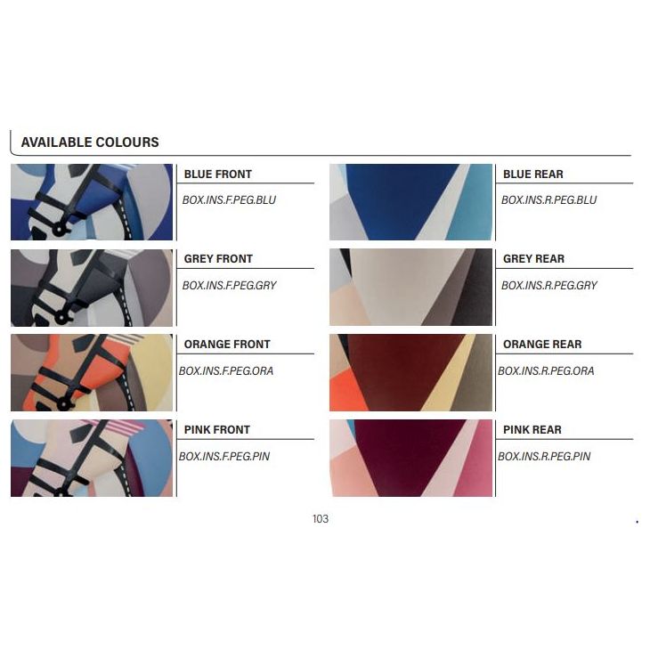 Kep Cromo2 - Pegasus Collection - Inserts for rear panel