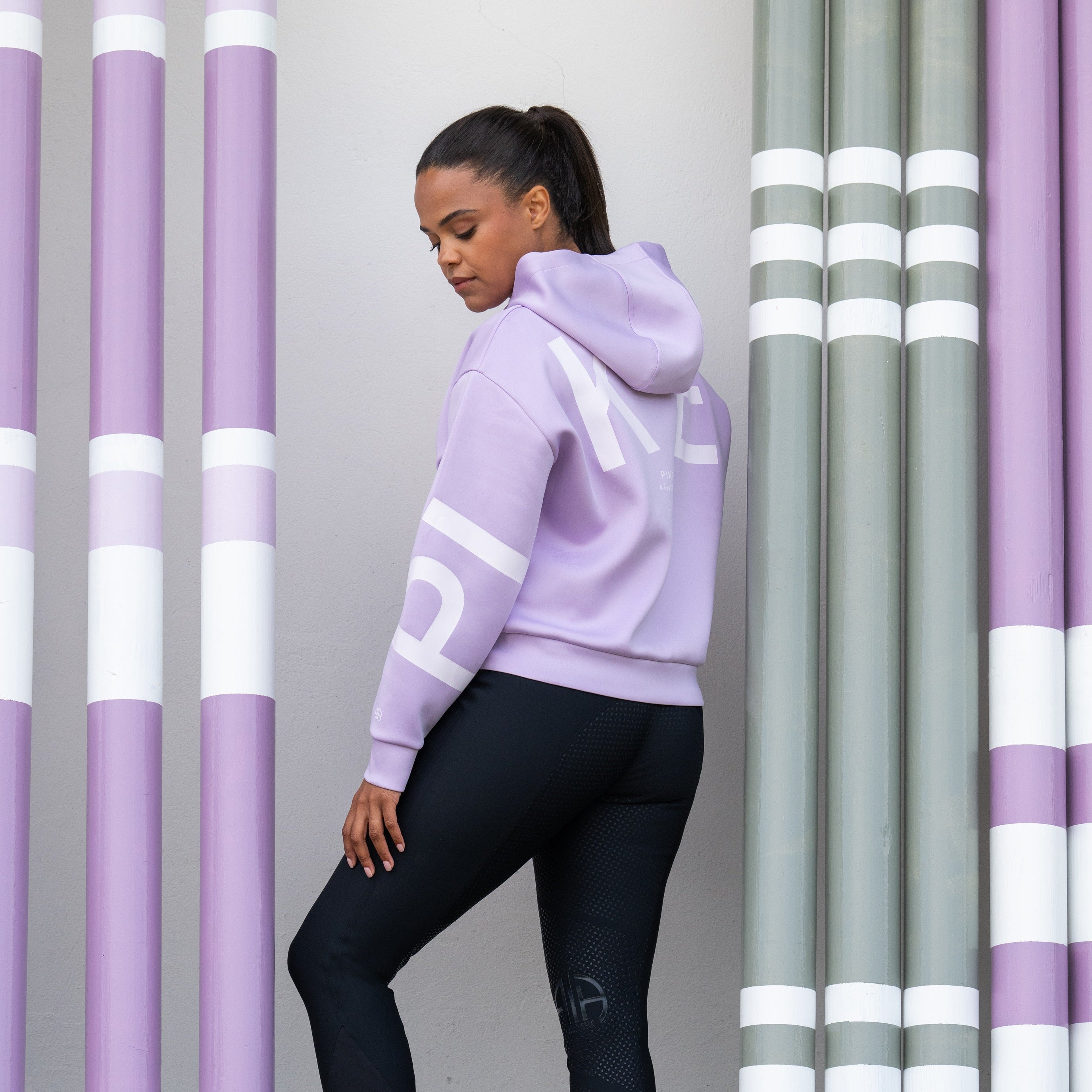 Pikeur SS25 Hoody Jacket 'Athleisure' 7281- Lavender Blush