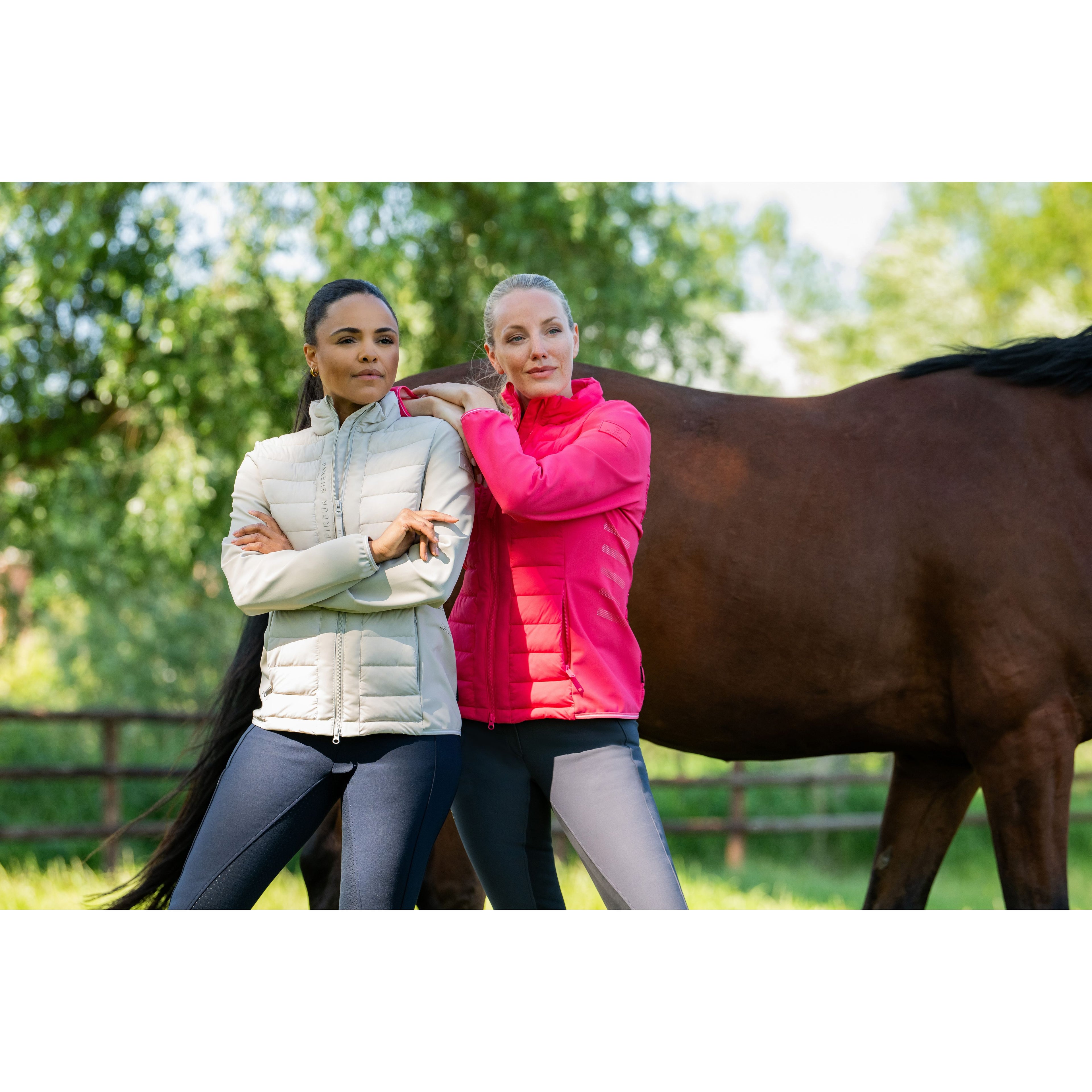 Pikeur SS26 Hybrid Jacket - 1043 - Pearl Grey 220