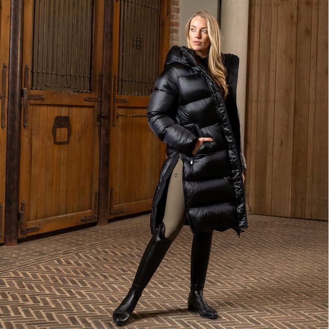 Pikeur AW25 Quilted Coat 8025 'Selection'- Black