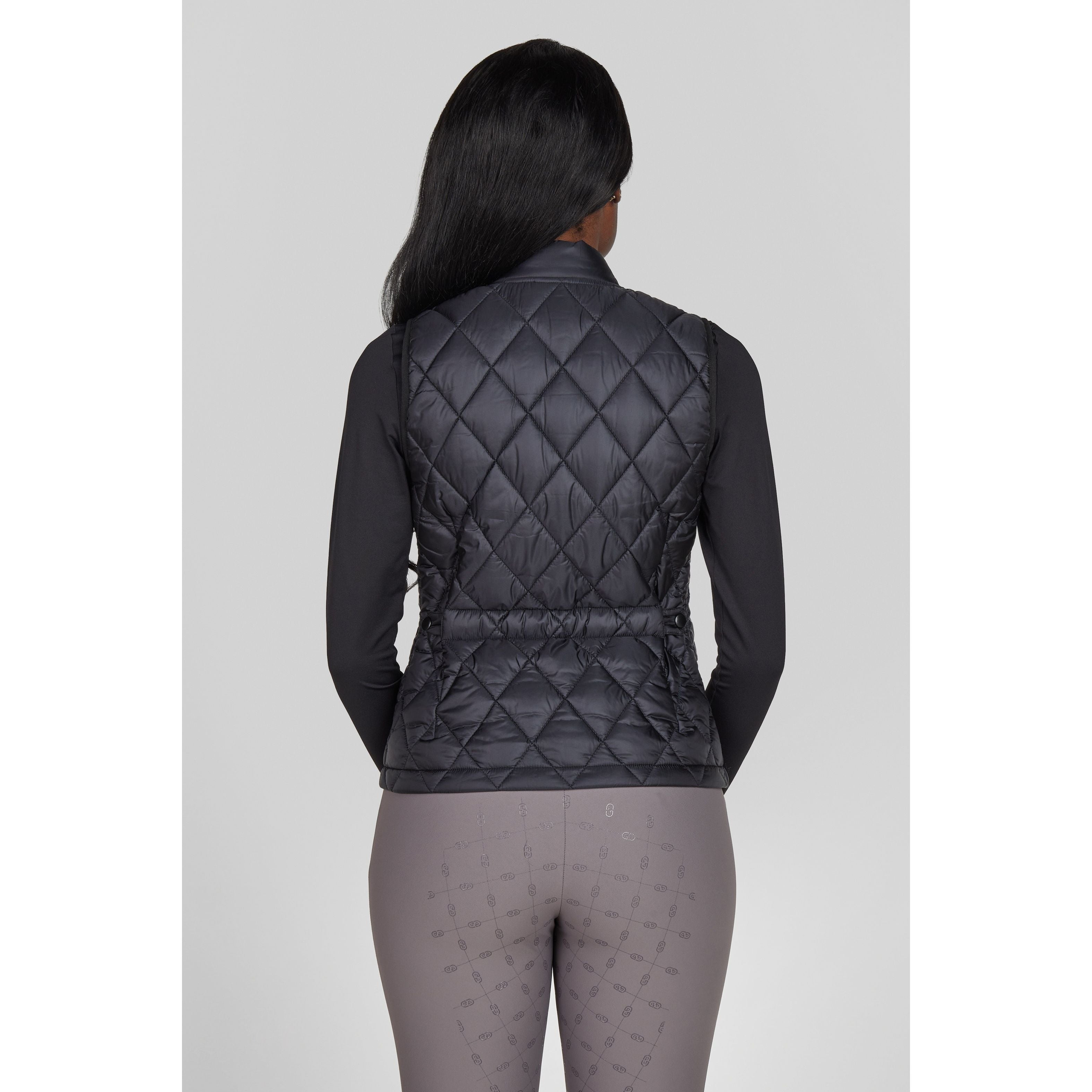 Pikeur SS26 Quilted Vest Selection 1001- Black 290