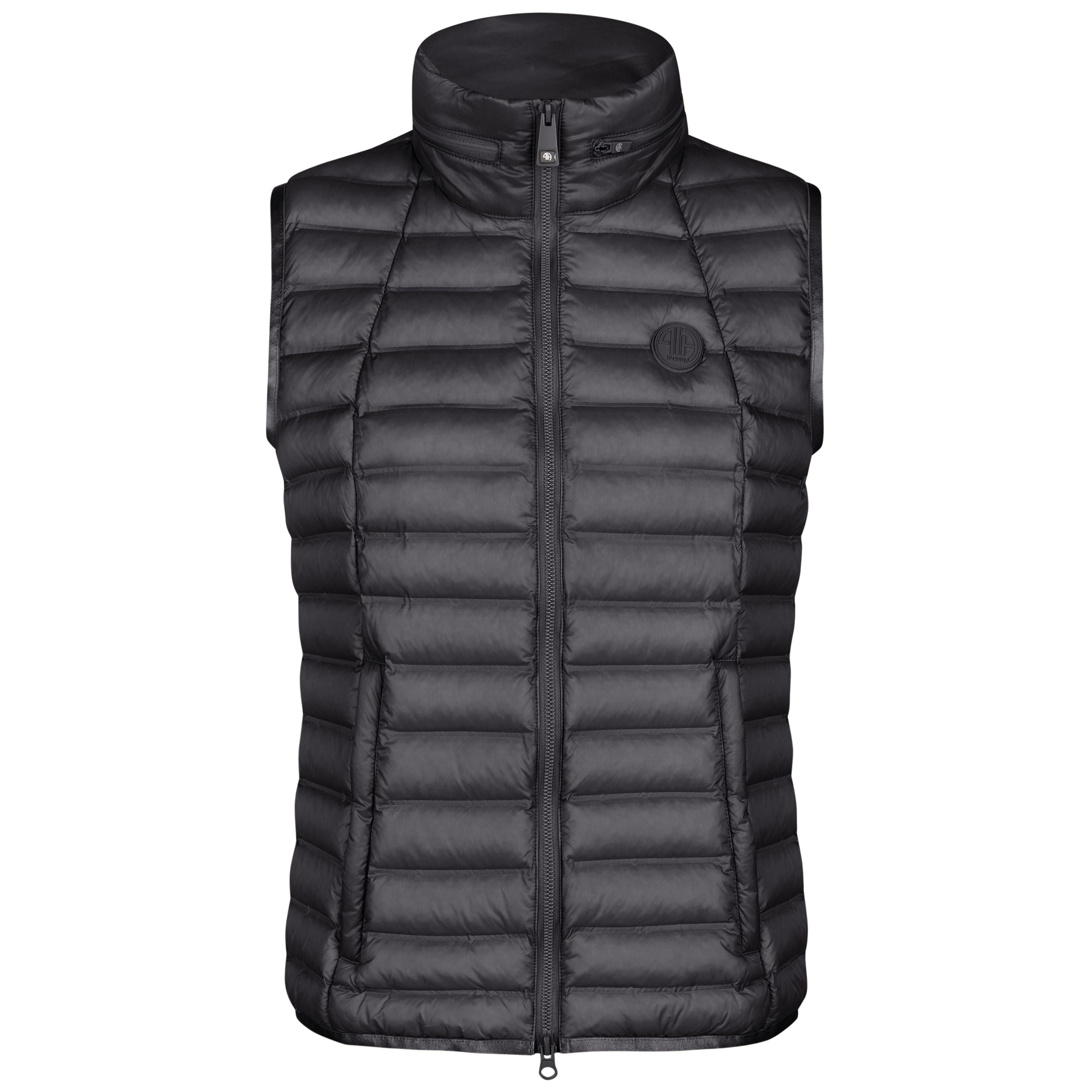 Pikeur SS26 Quilted Vest Athleisure - 1004 - Black 290