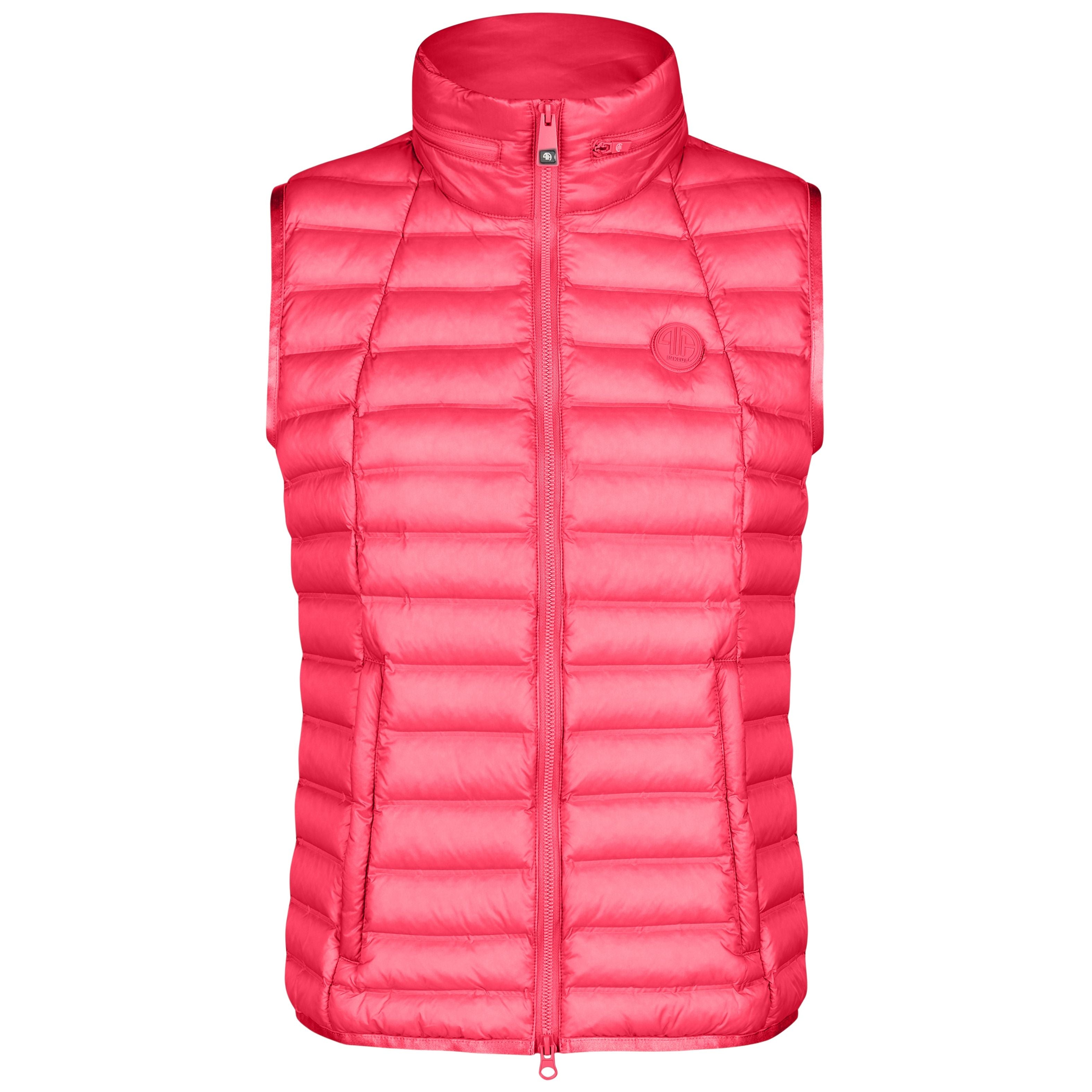Pikeur SS26 Quilted Vest Athleisure - 1004 - Raspberry Pink 950