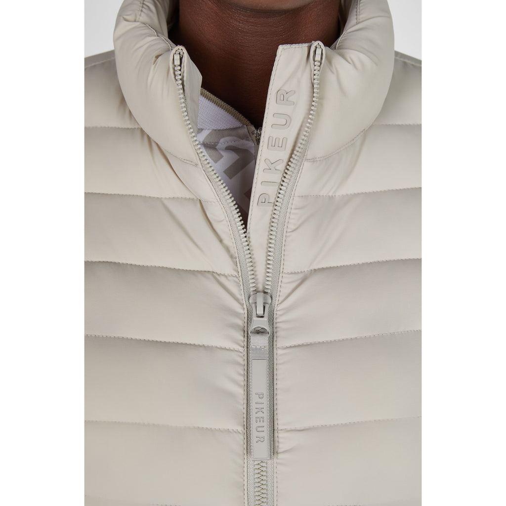 Pikeur SS26 Quilted Jacket - 1012 - Pearl Grey 220