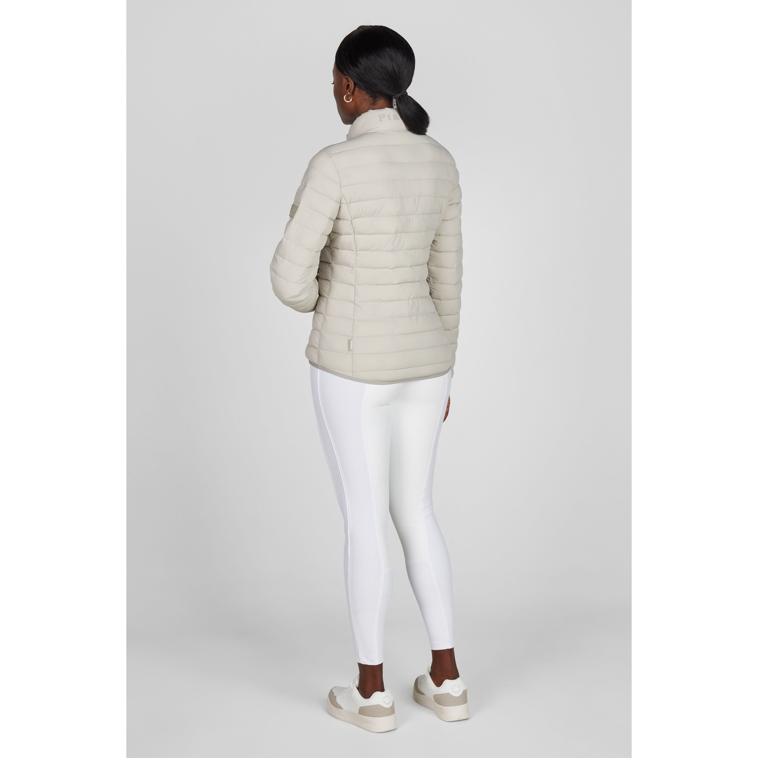 Pikeur SS26 Quilted Jacket - 1012 - Pearl Grey 220