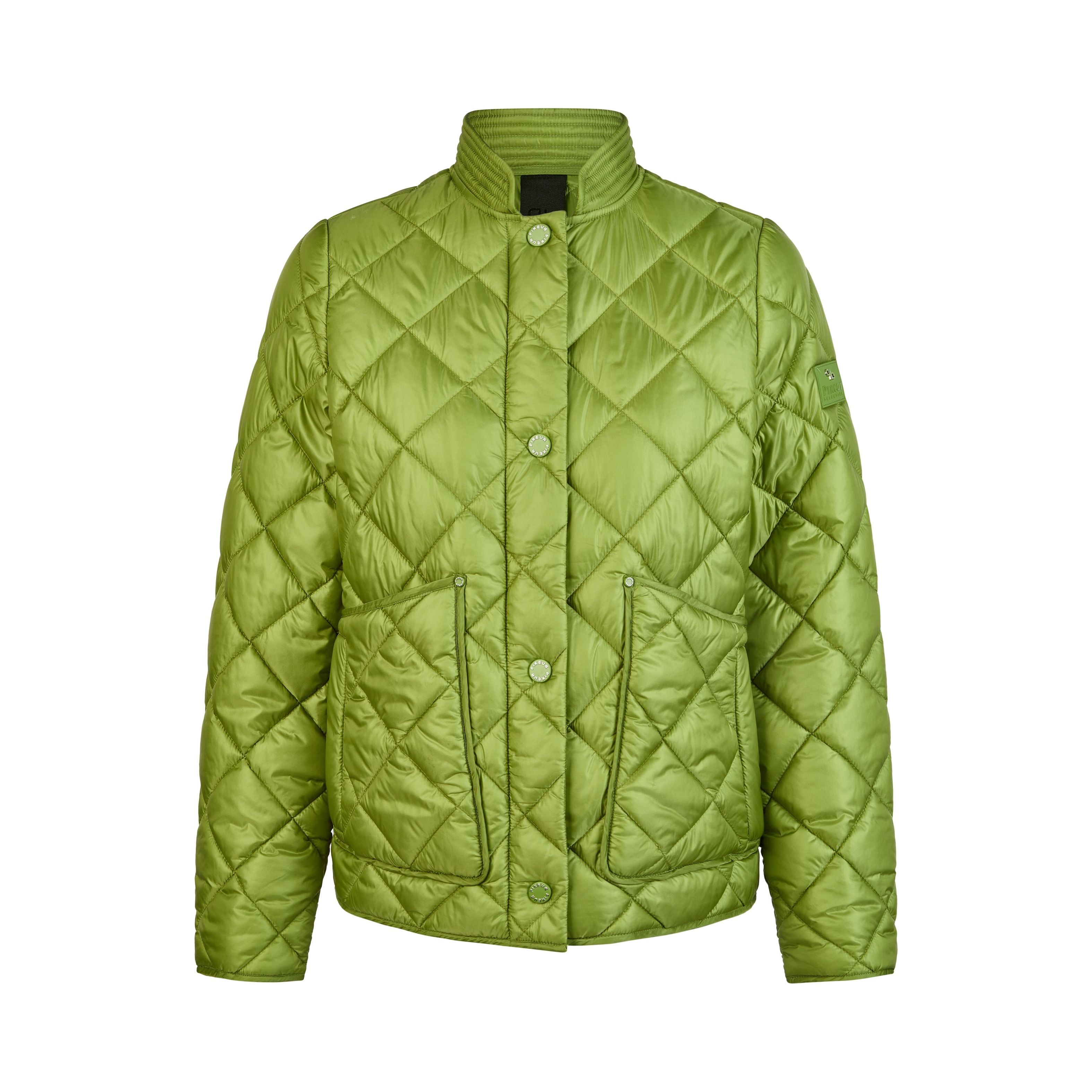 Pikeur SS26 Quilted Jacket Selection 1016- Leaf Green 130